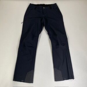 Kuhl Traverse Hiking Pants Zip Leg Vents Stretch Black Size 8‎ Short